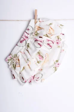 Bloomersy rowery z falbankami na tyle