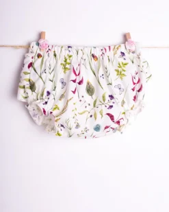 Bloomersy z falbankami na tyle