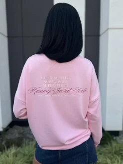 Bluza damska z nadrukiem Mommy Social Club