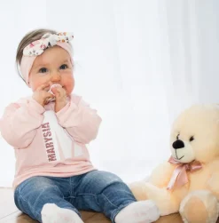 Bluza dla dziewczynki z inicjałem i imieniem