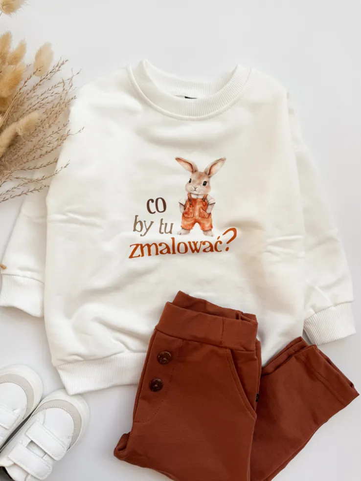 Bluza dziecięca co by tu zmalować