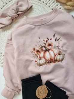 Bluza dziecięca dynie boho