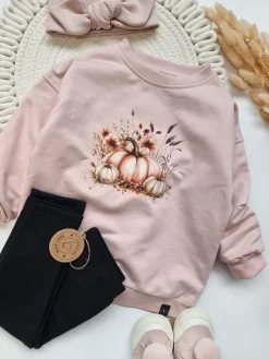 Bluza dziecięca dynie boho