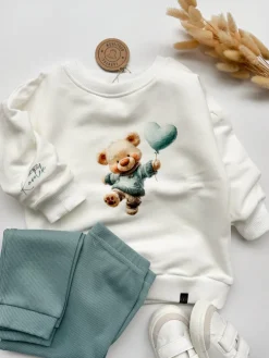 Bluza dziecięca mały misio z balonikiem