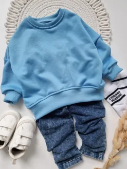 Bluza dziecięca niebieska