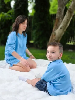 Bluza dziecięca niebieska
