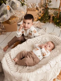 Bluza dziecięca niedźwiadki w lesie