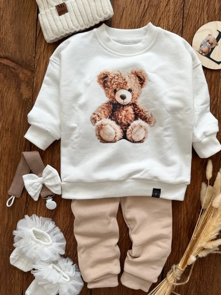 Bluza dziecięca pluszowy misio