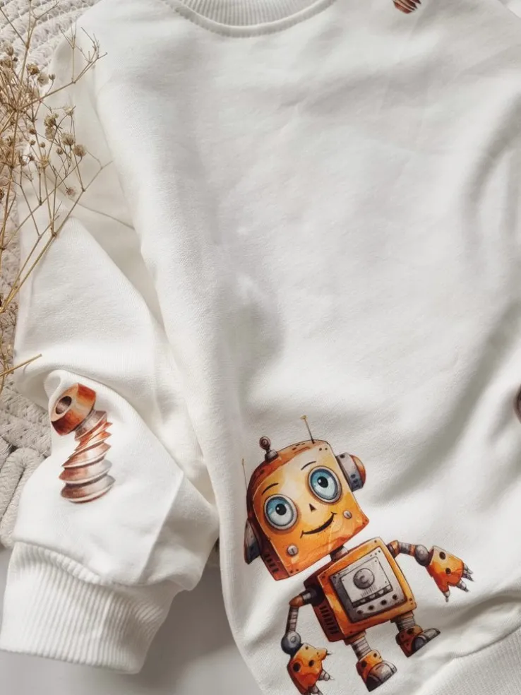 Bluza dziecięca robot