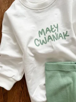 Bluza dziecięca z nadrukiem mały cwaniak