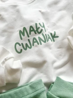 Bluza dziecięca z nadrukiem mały cwaniak