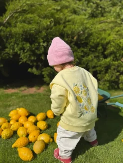 Bluza dziecięca z nadrukiem mini cytryny