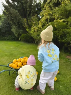 Bluza dziecięca z nadrukiem mini cytryny