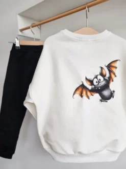 Bluza dziecięca z nadrukiem nietoperza