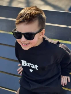 Bluza dziecięca z nadrukiem Siostra ❤/ Brat ❤