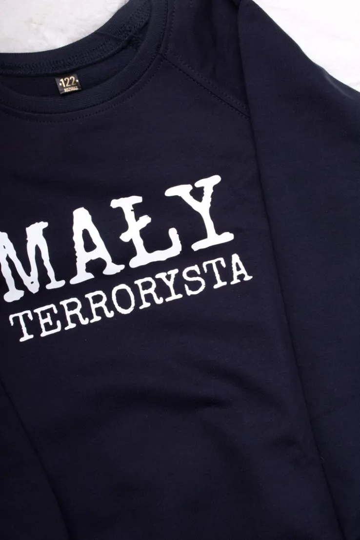 Bluza mały terrorysta/mała terrorystka