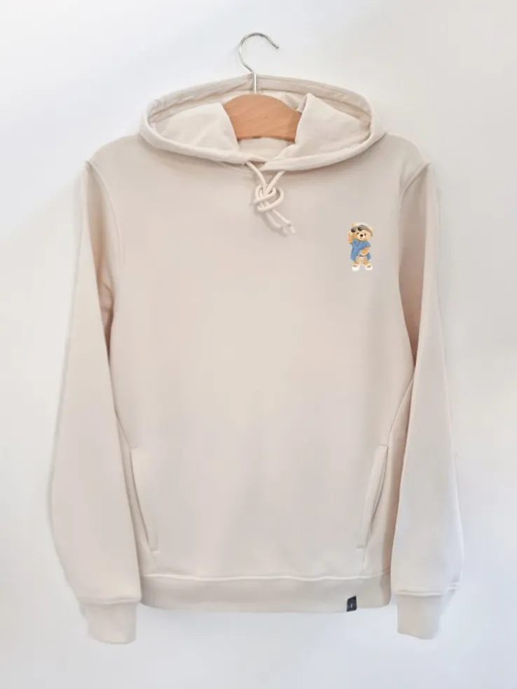 Bluza unisex z kapturem miś Mamacita