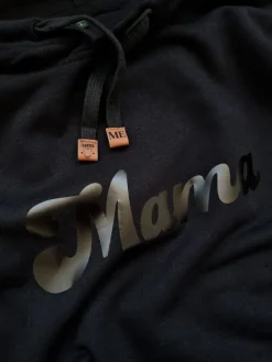 Bluza unisex z kapturem z nadrukiem Mama