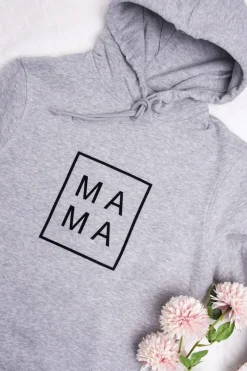 Bluza unisex z nadrukiem MAMA/TATA