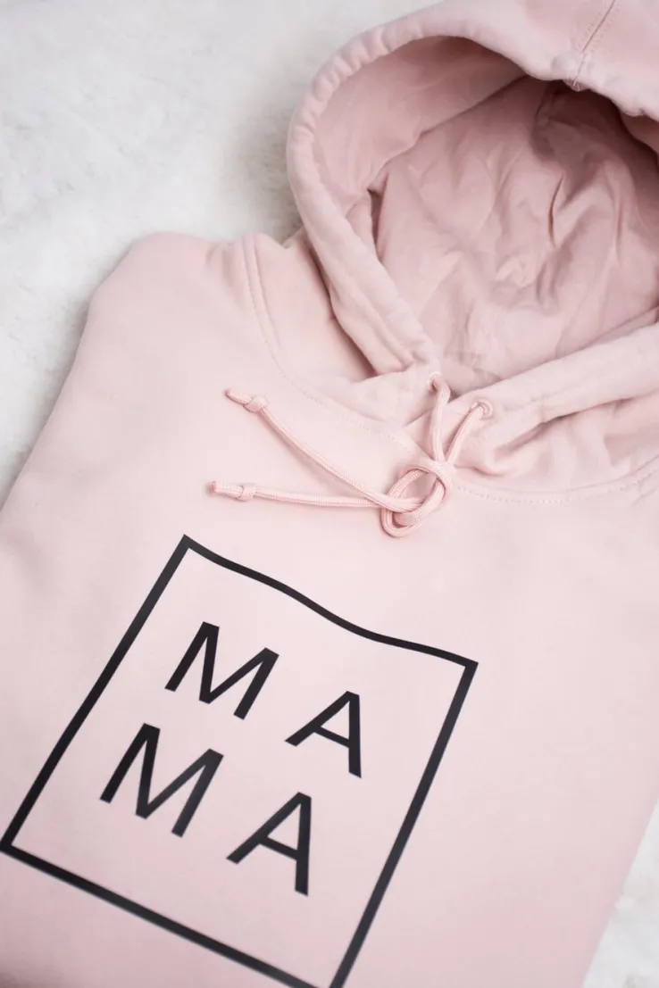 Bluza unisex z nadrukiem MAMA/TATA