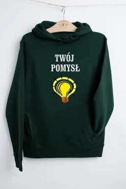Bluza unisex z własnym nadrukiem