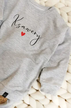 Bluza z imieniem dziecka