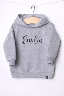 Bluza z kapturem i imieniem dziecka