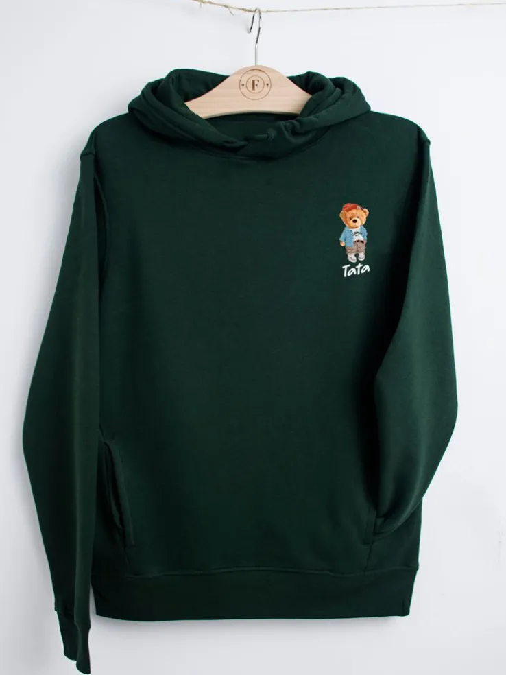 Bluza z kapturem tata misio luzak