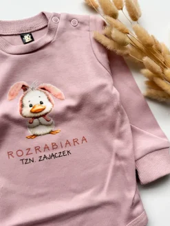 Body dla niemowlaka rozrabiara tzn. zajączek