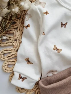 Body kopertowe niemowlęce boho motyle