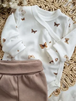 Body kopertowe niemowlęce boho motyle