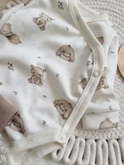 Body kopertowe niemowlęce miś akrobata