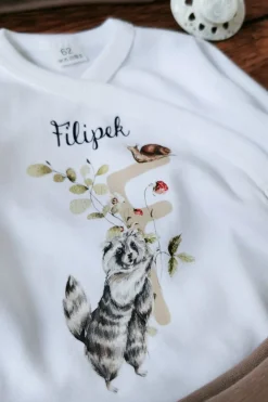 Body kopertowe woodland z imieniem