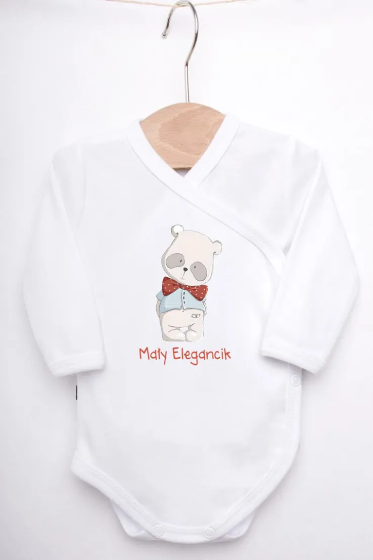 Body kopertowe z nadrukiem Mały Elegancik