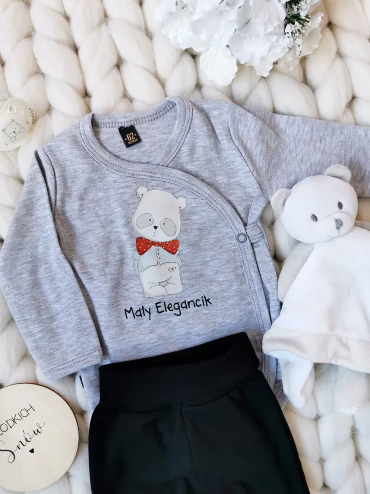 Body kopertowe z nadrukiem Mały Elegancik