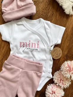 Body kopertowe z nadrukiem mini mamusia