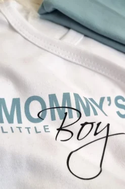 Body kopertowe z nadrukiem Mommy’s little boy