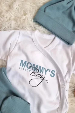 Body kopertowe z nadrukiem Mommy’s little boy