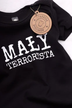 Body/koszulka z nadrukiem Mały terrorysta