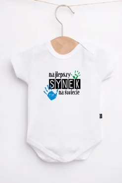 Body/koszulka z nadrukiem Najlepszy Synek/Córka na świecie