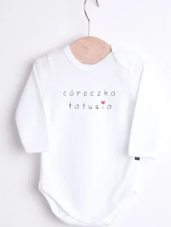 Body/Koszulka z napisem córeczka/synek tatusia