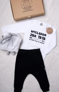 Body lub koszulka z nadrukiem wyglądam jak tata, ale mama wciąż ma nadzieję