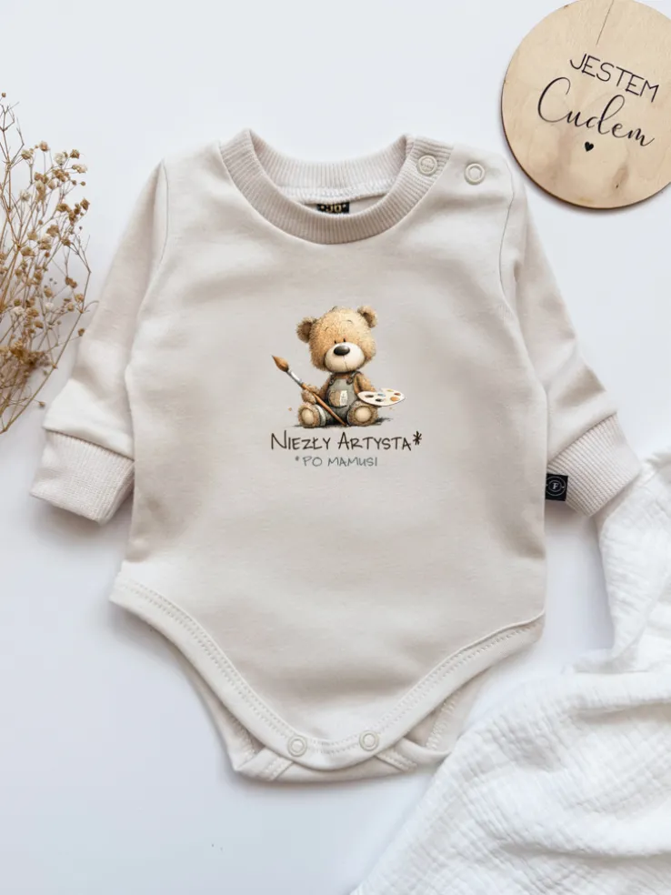 Body niemowlęce artysta po mamusi