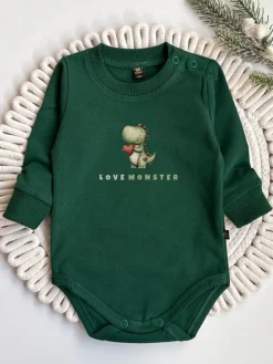 Body niemowlęce dino love monster