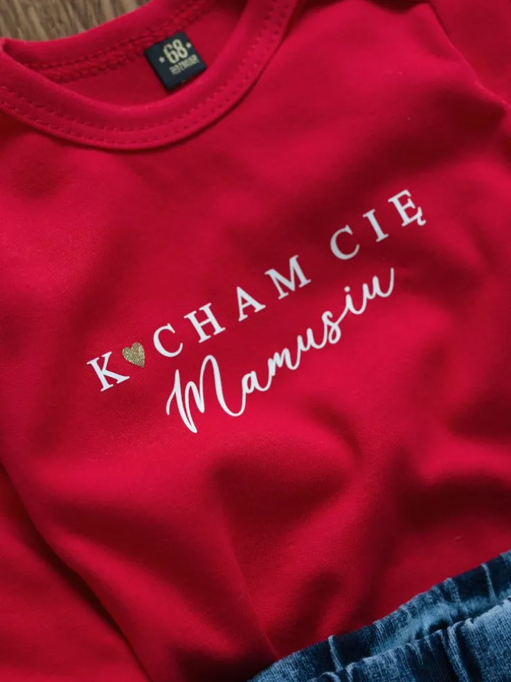 Body niemowlęce K❤cham Cię Mamusiu