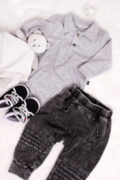 Body polo szare