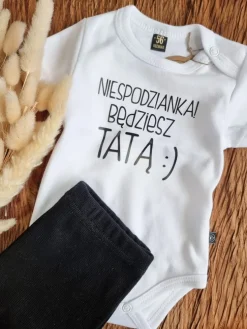 Body z nadrukiem Niespodzianka! Będziesz tatą