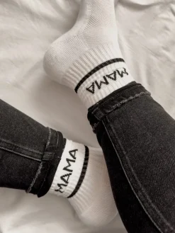 Damskie skarpetki z napisem Mama