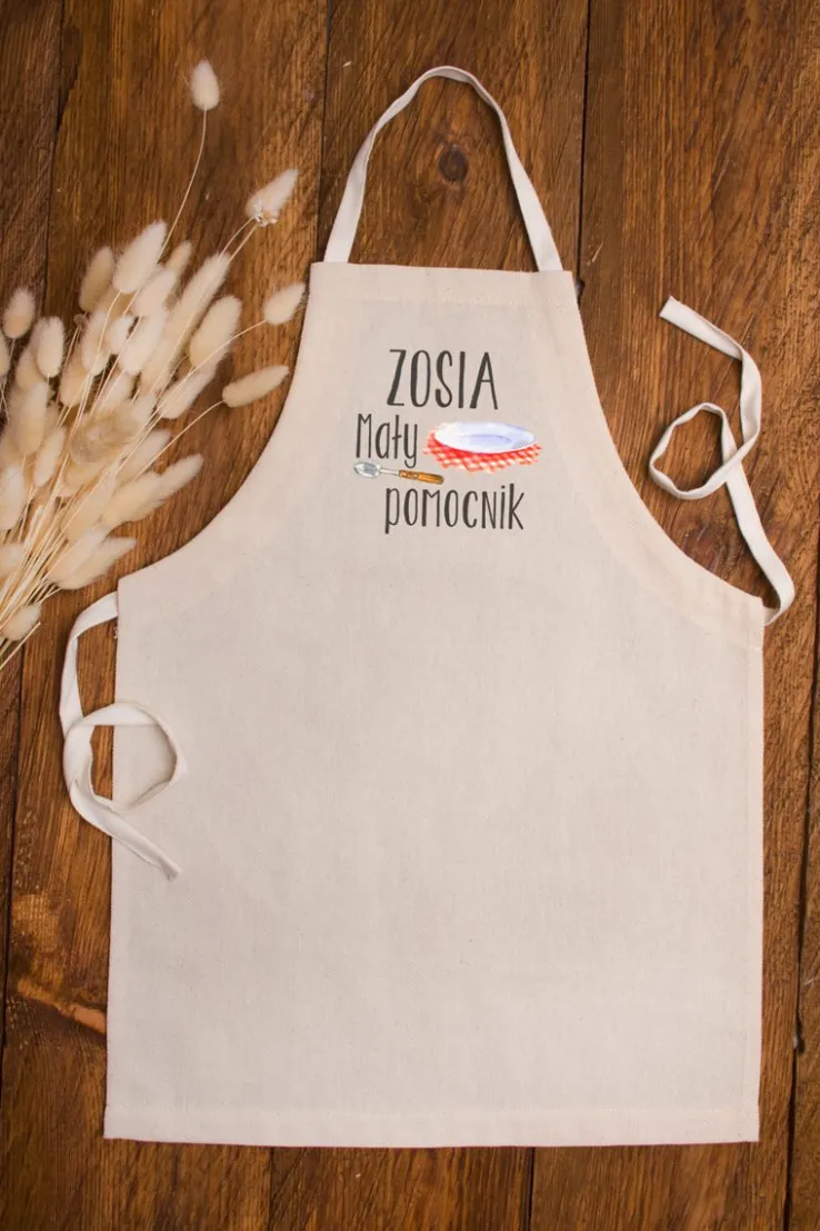 Fartuch kuchenny dziecięcy dla małego pomocnika