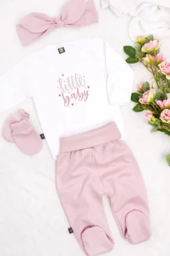 Komplet body Little Baby + półśpiochy lub spodnie